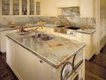 Mẫu thiết kế đá granite ốp bếp đẹp và thân thiện