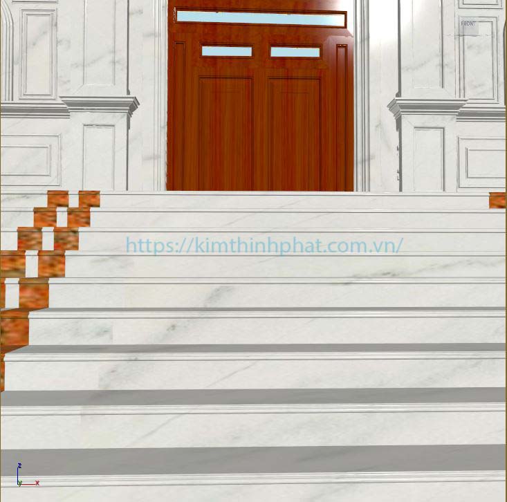 Đá Hoa Cương Cầu Thang