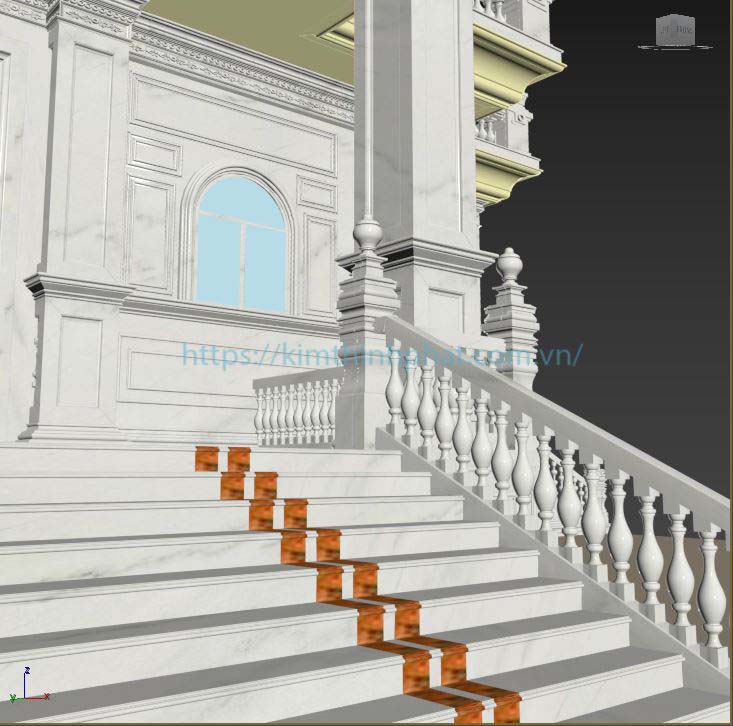 Đá Hoa Cương Cầu Thang