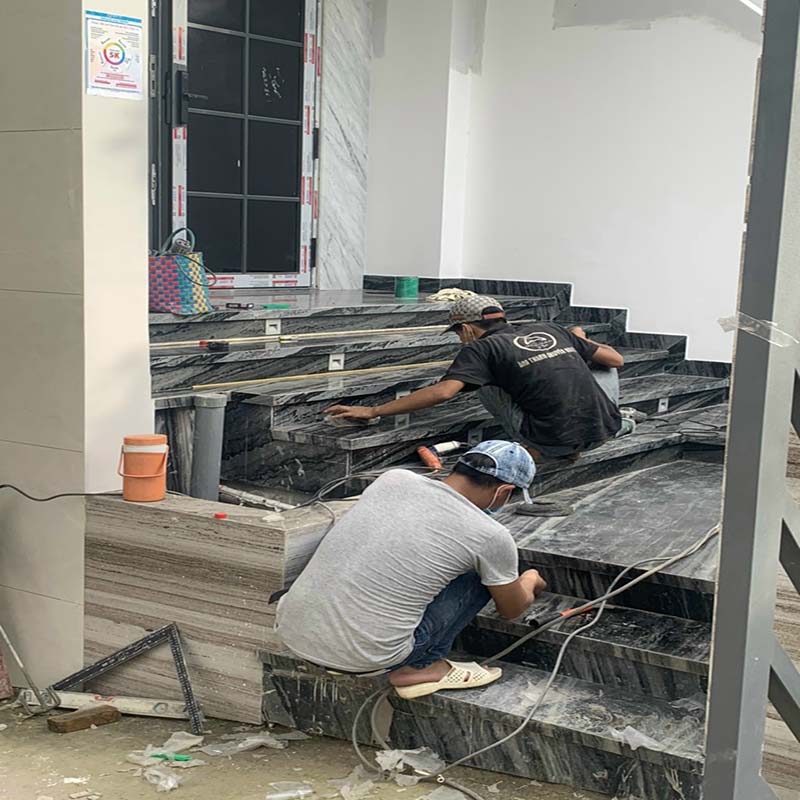 Đá Hoa Cương Cầu Thang