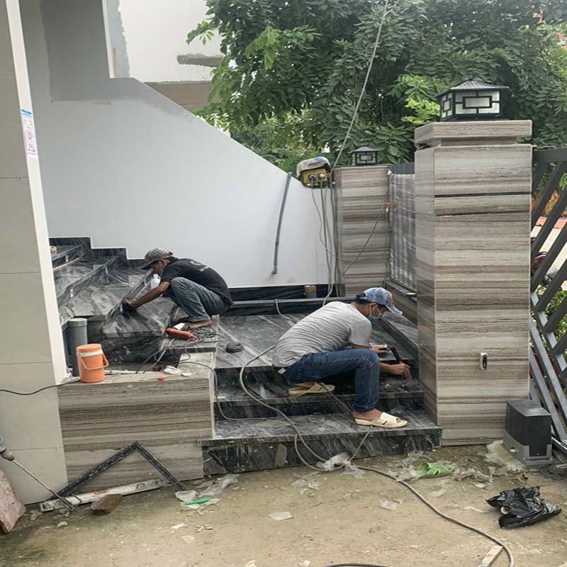 Đá Hoa Cương Cầu Thang