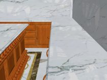 Đá hoa cương bếp rẻ nhất kim thịnh phát làm bàn bếpf